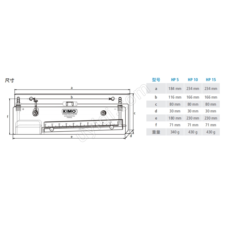 HP5液柱差壓計(jì)法國sauermann索爾曼