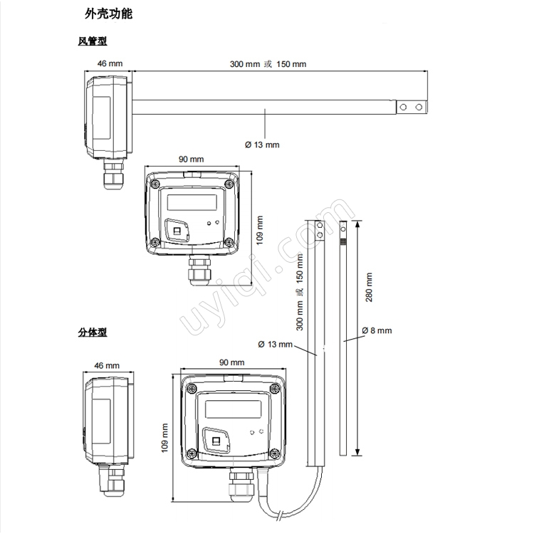 CTV115風速溫度變送器法國sauermann索爾曼