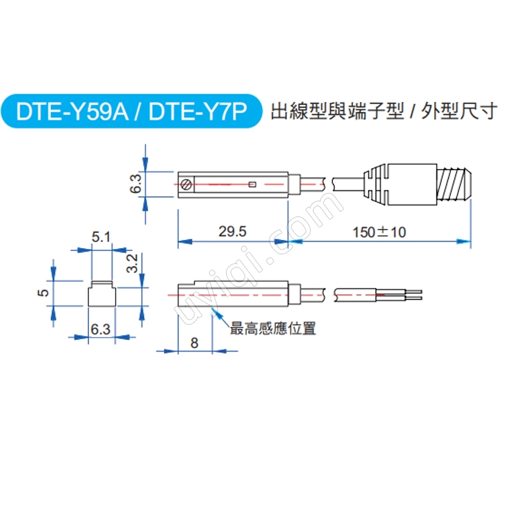 臺(tái)灣TOPAIR感應(yīng)開關(guān)DTE-Y59A