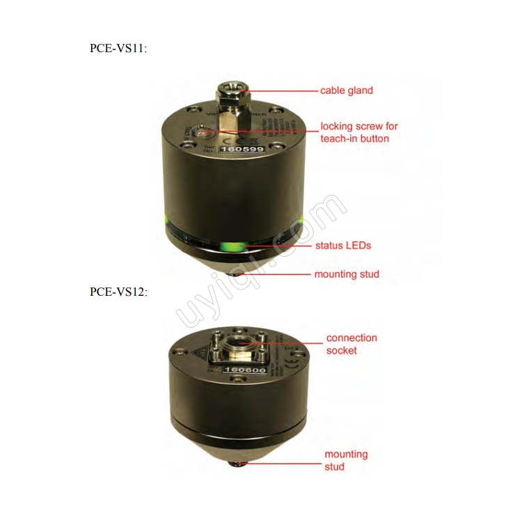 PCE-VS12狀態(tài)監(jiān)測(cè)振動(dòng)傳感器英國(guó)PCE