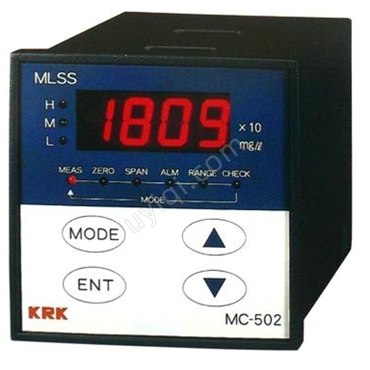 MLSS測(cè)量?jī)x污泥濃度儀MC-502笠原理KRK