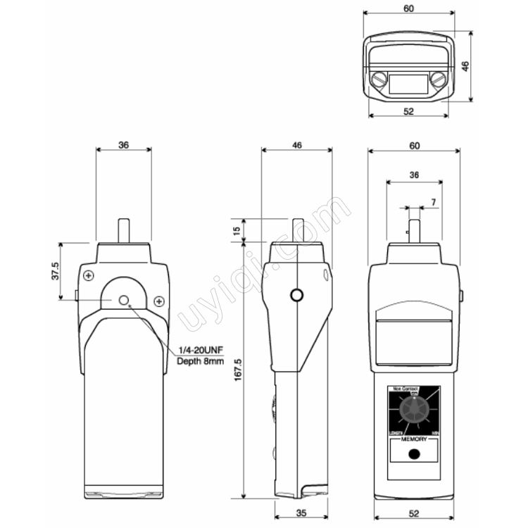 DT-105A-12C手持式轉速表德國schmidt